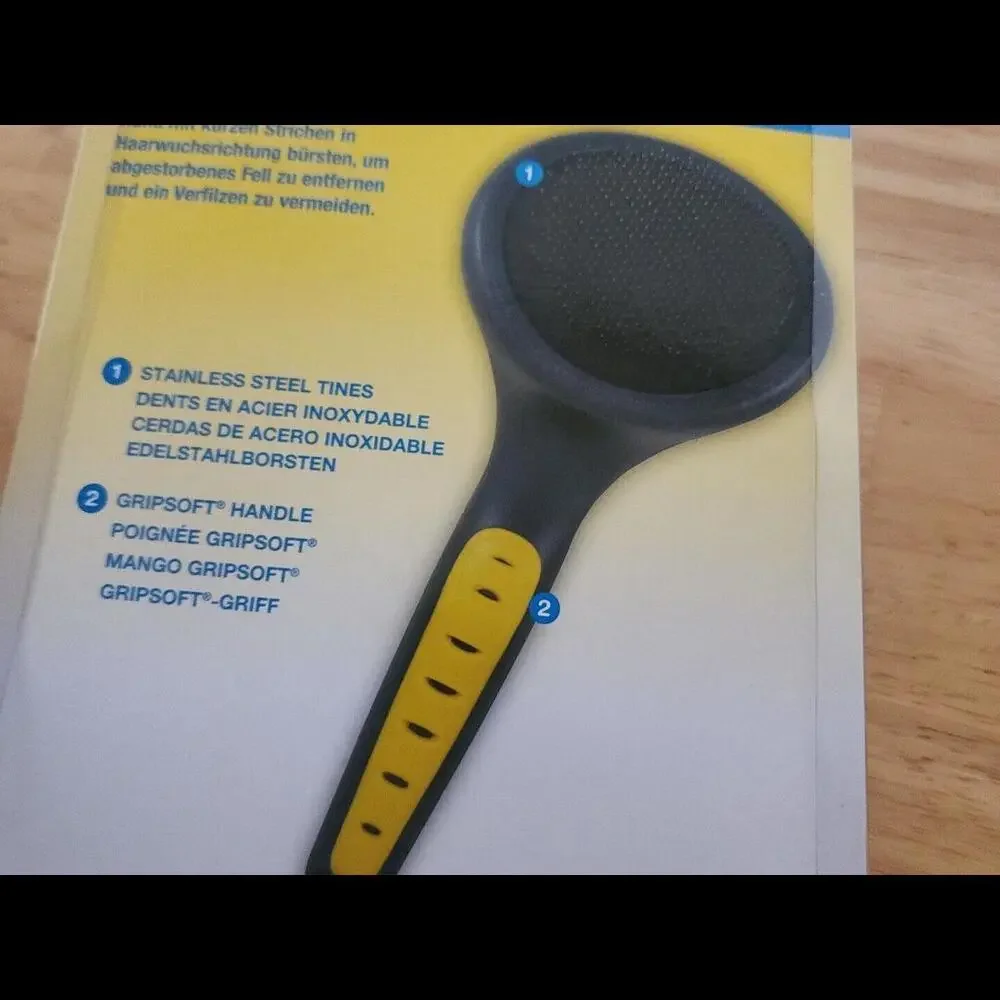 LM JW Gripsoft Slicker Brush‎ Regular Slicker Brush